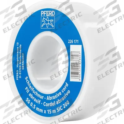 PFERD Abrasive Cord: 0.5 mm x 15 m, Silicon Carbide