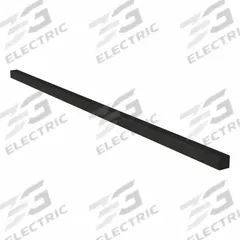 HON External Stiffener: 48 in Overall Lg, Black, Steel, Modesty Panel Not Included (MPN HLPLXS60.BLKP). Key specifications — Brand: HON; Material: Steel; Product Type: External Stiffener; Color: Black.