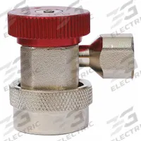 AIRSEPT R134a A/C High Side Coupler: Automotive A/C, Aluminum, 1 Pieces, 4 in Outside Dia, 5 in (MPN 72130). Key specifications — Product Type: Coupler; Compatible Fluid Evacuator Manufacturer Model Number: R-134A A/C System Service; Size: 5 in; Application: Automotive A/C; Material: Aluminum; Brand: AIRSEPT.