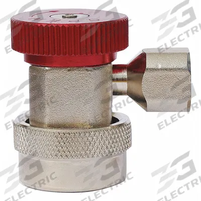 AIRSEPT R134a A/C High Side Coupler: Automotive A/C, Aluminum, 1 Pieces - Refrigerant Machine Replacement Hoses & Couplers