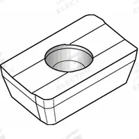 WIDIA Parallelogram Milling Insert: XPNT333, XPNT160412 (MPN 2964174)