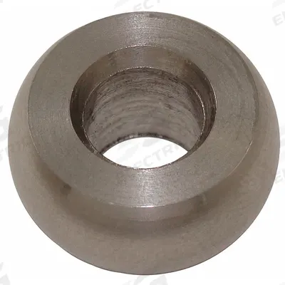 LOOS Plain Ball: 1/4 in Compatible Rope Dia, Stainless Steel, 5/8 in Ball Dia - Plain Ball Fittings