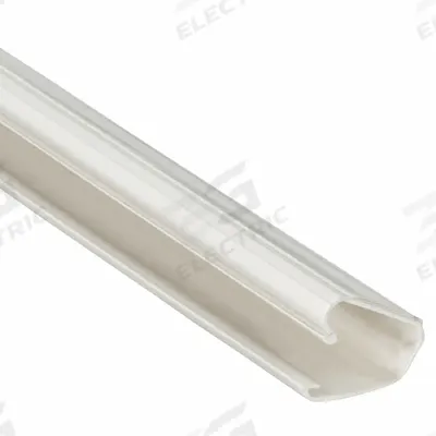 PANDUIT Raceway: LD5, 1 in Wd, 5/8 in Ht, 96 in Lg - Straight-Section Single-Channel Raceways