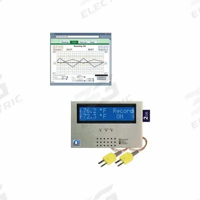 OMEGA Environmental Monitor: 1°F to 1,000°C, 0°C to 60°C, Included, ISD-TC, Temp - Temperature Data Loggers