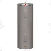 RHEEM Electric Water Heater: 240V AC, 50 gal, 4,500 W, Single Phase, 58.6 in Ht, 21 gph @ 90°F (MPN PROE50 T2 RH95). Key specifications — Phase: Single; Brand: RHEEM.