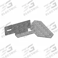 GARLOCK SAFETY SYSTEMS Toeboard Adapter Kit: 3 3/8 ft x 11 1/8 in, Permanent, Toeboard Adapter Kit (MPN 411-005-600). Key specifications — Fold-Down Capable: No; Guardrail Component: Toeboard Adapter Kit; Material: Steel; Color: Gray; For Use With: 411-002-000; Includes: Toeboard Adapter Kit; Installation Type: Permanent; Brand: GARLOCK SAFETY SYSTEMS.