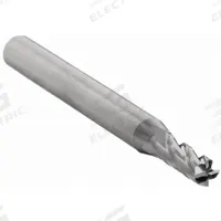 CLEVELAND Square End Mill: Carbide, 4 Flute, 3.5 mm Mill Dia, 11.1 mm LOC, 38.1 mm OAL (MPN C76101)
