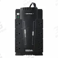 CYBER POWER UPS System: Single Phase, 550 VA Power Rating, 96 V AC_140 V AC Input, 120 V AC Output (MPN CP550SLG). Key specifications — Phase: Single; UPS Type: Standby; Brand: CYBER POWER.