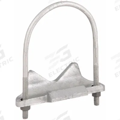 HUBBELL KILLARK Right Angle Conduit Clamp: Steel, 2 25/32 in to 5 5/32 in - Beam Mounts for Conduit, Pipe & Cable