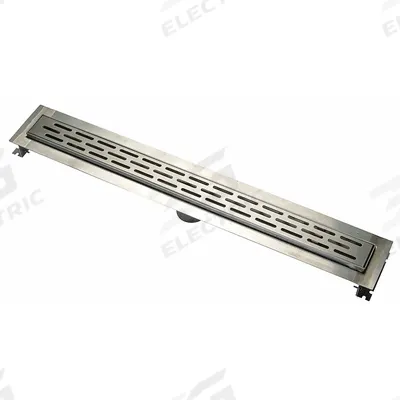 ZURN Trench Drain: 36 in Overall Lg, 5 1/4 in Overall Wd, 4 1/2 in Overall Dp - Shower Trench Drain Systems