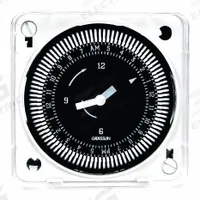 INTERMATIC Electromechanical Timer: 24 hr, SPDT, 24V AC, 48 On/Off Cycles - Max, Mechanical (MPN MIL72EQTUZ-24). Key specifications — Brand: INTERMATIC.
