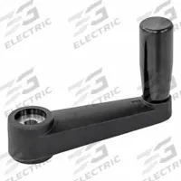 JW WINCO Crank Handle: Plastic w/ Revolving Grip, 10 mm Bore Dia, 80 mm Handle Lg (MPN MV-M-80-B10-ST). Key specifications — Brand: JW WINCO.
