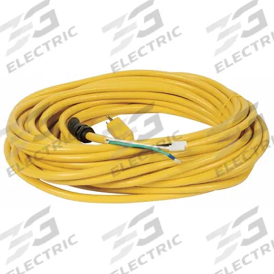TENNANT Power Cord: 75 ft Overall Lg - Replacement Parts for Floor Cleaning Machines