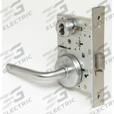 BEST Door Lockset: Storeroom Lever Locksets, Stainless Steel, ADA Compliant