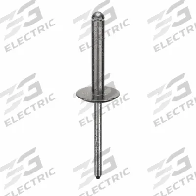 APPROVED VENDOR Blind Rivet,2 5/12" L,0.188" dia,PK250: Inch, 2 27/64 in Overall Lg, 1 5/64 in Body Lg - Large Flange Blind Rivets