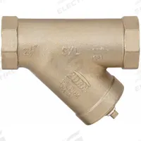 WILKINS Y Strainer: 2 in, NPT, Mesh, 0.0313 in Screen Size, Bronze, Buna-N, 6 in Ht, 7 1/2 in Lg (MPN 2-SXL). Key specifications — Brand: WILKINS; Seal Material: Buna-N; Manufacturer Part Number: 2-SXL; Screen Material: 304 Stainless Steel.