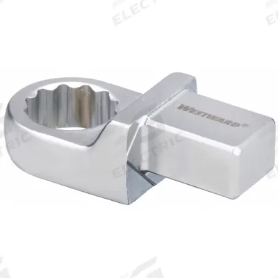 WESTWARD Interchangeable Torque Wrench Head: 14mm x 18mm Drive Size, 17 mm Size - 12-Point Box End Torque Wrench Heads