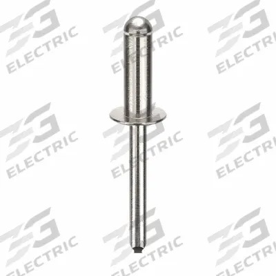 POP AVDEL Blind Rivet,2 4/91" L,0.249" dia,PK100: Inch, 2 3/64 in Overall Lg, 23/32 in Body Lg - Domed-Head Blind Rivets