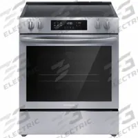 FRIGIDAIRE Electric Range: Stainless Steel, Electric, 5 Burners, ADA Compliant, Self Cleaning (MPN FCFE3083AS). Key specifications — ADA Compliant: Yes; Power Source: Electric; Self Cleaning: Yes; Brand: FRIGIDAIRE.