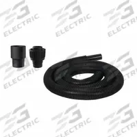 DAYTON Vacuum Hose: 1 1/4 in Hose Dia, 8 ft Hose Lg, Plastic, Black (MPN 61HW20). Key specifications — Material: Plastic; Brand: DAYTON.