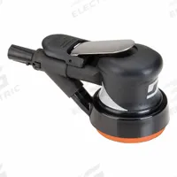 DYNABRADE Air Orbital Sander: 3 1/2 in Disc, Pressure Sensitive Adhesive, 3/16 in Orbit, Self-Vacuum (MPN 56803). Key specifications — attr1320213: DYNABRADE.
