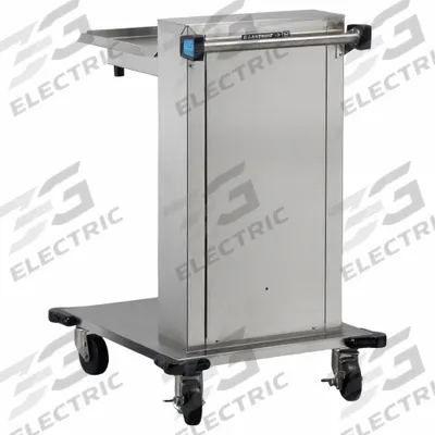 LAKESIDE Tray Dispenser Cart: 36 1/2 in Overall Ht, 26 1/2 in Overall Lg - Tray Dispenser Carts