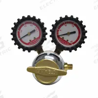 UNIWELD Regulator LD Acetylene CGA200: Single Stage, CGA 200 Inlet, 3/8"-24 M LH Outlet, 15 psig (MPN RMC2). Key specifications — Brand: UNIWELD; Manufacturer Part Number: RMC2; Diaphragm Material: Neoprene; Outlet Connection: 3/8"-24 M LH; Inlet Connection: CGA 200.
