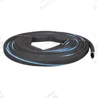 Water Discharge Hose: 2 1/2 in Hose Inside Dia., 125 psi, Black, 100 ft Hose Lg (MPN 20016811). Key specifications — Temp. Range: -25° to 200°F; Hose Color: Black; Brand: CONTINENTAL.