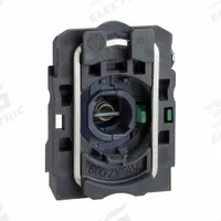 SCHNEIDER ELECTRIC Lamp Module and Contact Block: 22 mm Panel Mounting Size, 1NO, Incandescent (MPN ZB5AW061). Key specifications — Brand: SCHNEIDER; Compatible with Series: XB5; Includes Bulb: No Bulb Included; Lamp Module Voltage: ≤ 250V AC/DC.