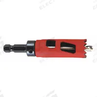 MORSE Hole Saw: 9/16 in Saw Dia., 5/6 Teeth per Inch, 1 7/8 in Max. Cutting Dp, 1/2"-20 Thread Size (MPN MHSA09C). Key specifications — attr1098070: 5/6; attr1098087: MORSE; attr1098073: 1/2"-20.