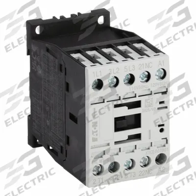 EATON Magnetic Contactor: Non-Reversing, 3 Poles, 3NO Contacts, 7 A - Non-Reversing IEC Contactors