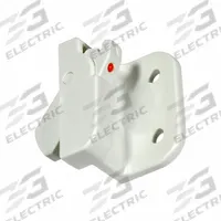 VISION Window Opening Control Device: Straight, 1 3/4 in Lg, 1 in Wd, Non-Handed, Matte, White (MPN 1775SM-224-L/R-005). Key specifications — Color: White; Handing Orientation: Non-Handed; Material: Plastic; Brand: VISION; Control Type: Single-Action; Finish: Matte.