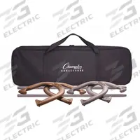 CHAMPION SPORTS Horseshoe Set: Steel, Silver, Steel, Bronze/Sliver, 24 in Target Ht, 4 Projectiles (MPN CG205)