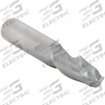 CLEVELAND Ball End Mill: Carbide, 2 Flute, 1/2" Mill Dia, 1-1/2" LOC, 6" OAL (MPN C60959) - Carbide Ball End Mills for Aluminum