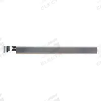 MICRO 100 Boring Bar: Boring, 3/16 in Shank Dia., Bright (Uncoated), 0.0660 in Center to Cutting Tip (MPN BBL-160500)