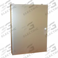 HAMMOND Electrical Enclosure: Stainless Steel, 48 in x 36 in x 8 in, NEMA 12/13/3R/4/4X, Solid Cover (MPN HW48368SSHK). Key specifications — Brand: HAMMOND; Closure Method: Handle; Enclosure Material: Stainless Steel.