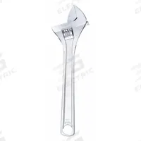 WESTWARD Adjustable Wrench: Alloy Steel, Chrome, 12 in Overall Lg, 1 1/2 in Jaw Capacity (MPN 31D024). Key specifications — attr309359: Chrome; attr324924: WESTWARD; attr309358: Alloy Steel.