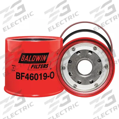 BALDWIN FILTERS Fuel Filter: Spin-On, 3 13/16 in Outside Dia, 1"-14 Thread Size, Cellulose - Spin-On Fuel Filters