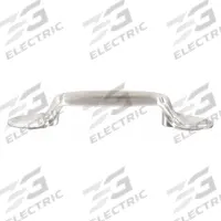 APPROVED VENDOR Pull Handle: Threaded Holes, Zinc, Silver (MPN 1XNX1). Key specifications — Brand: APPROVED VENDOR; Projection Type: Non-Recessed; Material: Zinc; Finish: Satin Nickel; Color: Silver; Mounting Type: Threaded Holes; Material Family: Zinc.