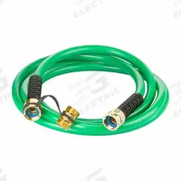 Garden Hose: PVC, 1/2 in Inside Dia., 10 ft Lg, 3/4 in FGHT x 3/4 in FGHT, Green (MPN CELUN12010). Key specifications — Temp. Range: 55° to 120°F; Hose Configuration: Coupled Assembly; Hose Fitting A Material: Aluminum; Brand: APPROVED VENDOR.