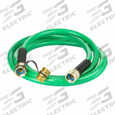 APPROVED VENDOR Garden Hose: PVC, 1/2 in Inside Dia., 10 ft Lg, 3/4 in FGHT x 3/4 in FGHT - Leader Hoses for Garden Hose Reels