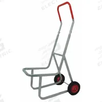 DAYTON Furniture Hand Truck: 240 lb, For 16 Chairs, Flow-Back, Gray, 8 in Wheel Dia., Tread on Core (MPN 30F009). Key specifications — Color: Gray; Brand: DAYTON.