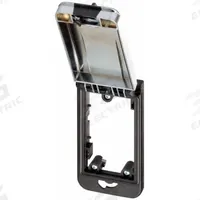 MURRELEKTRONIK Modlink single frame: 1-Way Mounting Frame, Black Nylon Housing, Gray ABS Lid, IP65 (MPN 4000-68513-0000001). Key specifications — Brand: MURRELEKTRONIK; IP Rating: IP65; Product Type: Frame with Cover; Color: Black; Material: Nylon; Compatible Inserts: Modlink MSDD Panel Interface Inserts; Housing Type: 1-Way Mounting Frame.