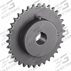 TRITAN Roller Chain Sprocket: 40, For 1/2 in Chain Pitch, 1 in Bore Dia, 34 Teeth, Steel (MPN 40BS34H X 1). Key specifications — Brand: TRITAN.