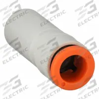 SMC Push-Fit Adapter Fitting: 5/16 in OD x 1/2 in OD Size, Push-to-Connect x Push-to-Connect, Brass (MPN KQ2R09-13A). Key specifications — Brand: SMC.