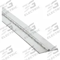 APPROVED VENDOR Piano Hinge: Steel, 72 in Leaf Ht, 3/4 in Leaf Wd (MPN 2ZFE7). Key specifications — Material: Steel.