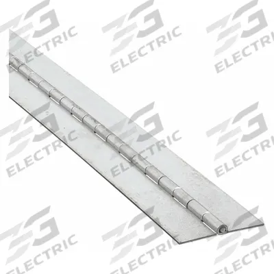 APPROVED VENDOR Piano Hinge: Steel, 72 in Leaf Ht - Full Surface-Mount Piano Hinges