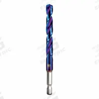 SPYDER Twist Drill Bit: 5/16", 137° Split Point, HSS, Impact Rated, Quick-Change Hex Shank (MPN 19013). Key specifications — attr1234973: Impact Rated; attr1234966: SPYDER; attr1234978: 0.3125.