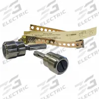 SPECTRUM Anchor Assembly: 3 1/2 in Overall Ht, 1 3/4 in Overall Dia, Silver, Stainless Steel, 304 (MPN 27400-00). Key specifications — Includes: Anchor Cap; Brand: SPECTRUM; For Use With: Gallatin Assisted Access Lifts; Material: Stainless Steel.