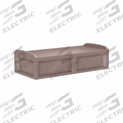 CORTECH Institutional Bed: Brown, 80 in Overall Lg, 36 in Overall Wd, 21 in Overall Ht - No Storage Bed Frames